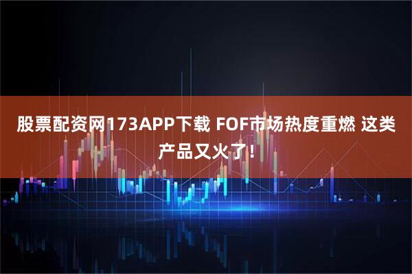 股票配资网173APP下载 FOF市场热度重燃 这类产品又火了！